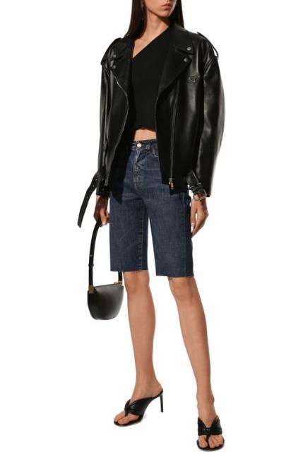 Джинсовые шорты Saint Laurent