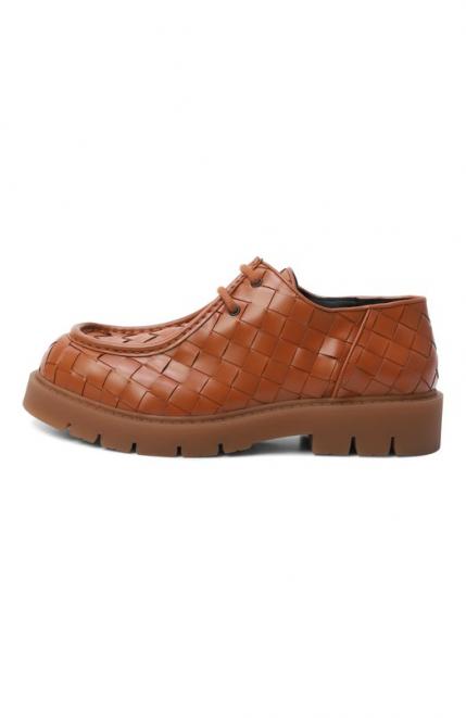 Кожаные ботинки Haddock Bottega Veneta