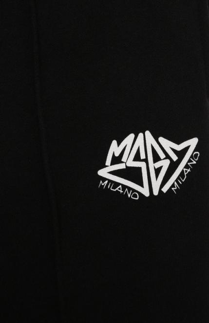 Хлопковые брюки MSGM Kids
