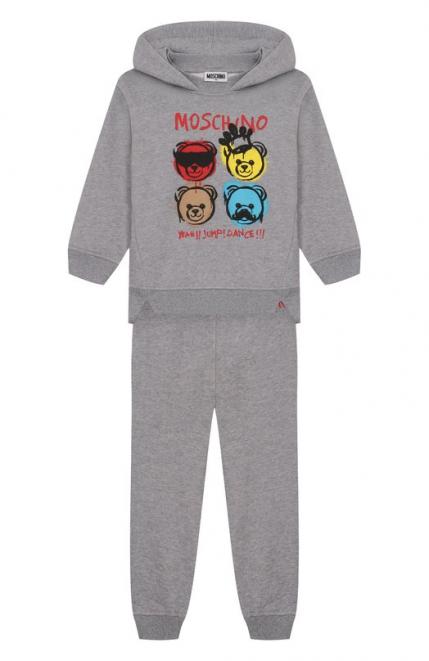 Комплект из худи и брюк Moschino