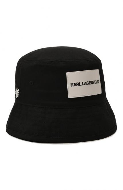 Хлопковая панама KARL LAGERFELD KIDS