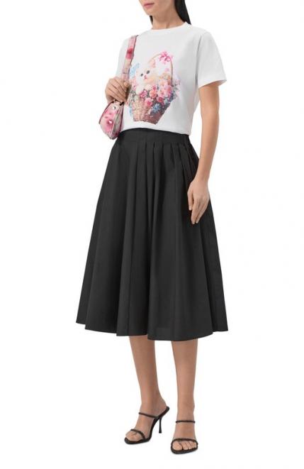 Хлопковая юбка MSGM