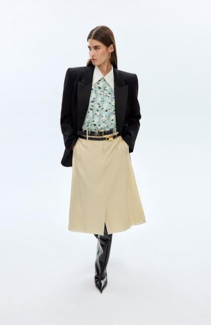 Шерстяная юбка Jil Sander