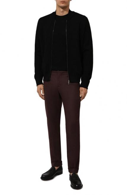 Футболка из вискозы и кашемира Giorgio Armani