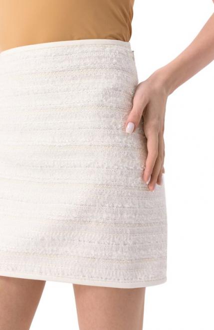 Юбка из хлопка и вискозы Nina Ricci