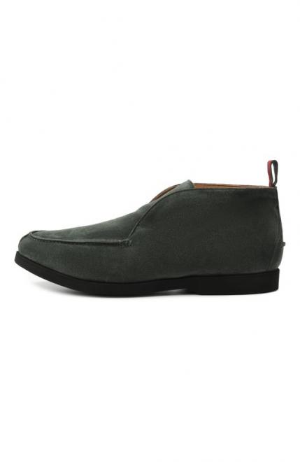 Замшевые ботинки KITON