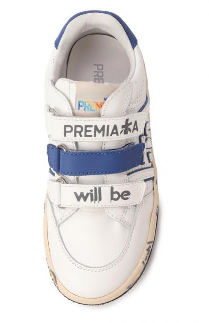 Кожаные кеды Wally Premiata will be