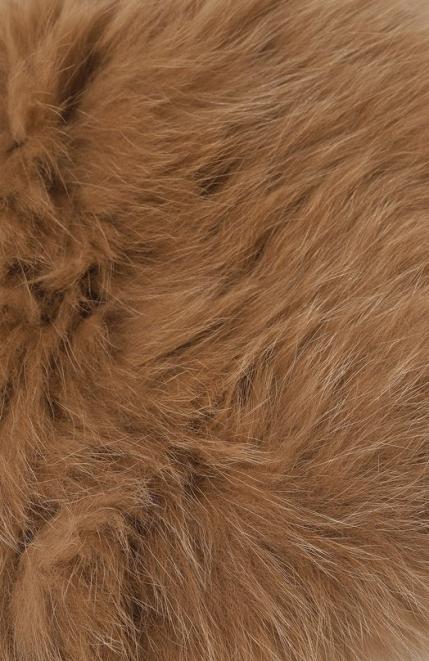 Меховая шапка из песца Yves Salomon