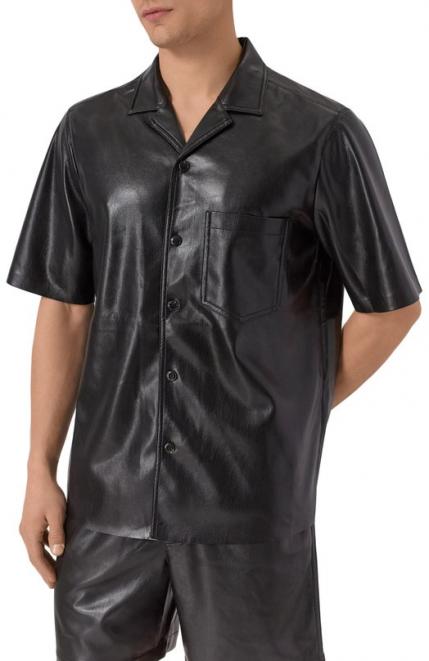 Рубашка из экокожи Nanushka