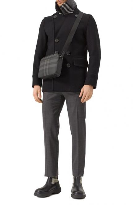 Кожаные челси Creeper Burberry