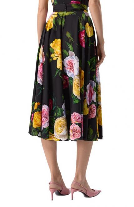 Шелковая юбка Dolce&Gabbana