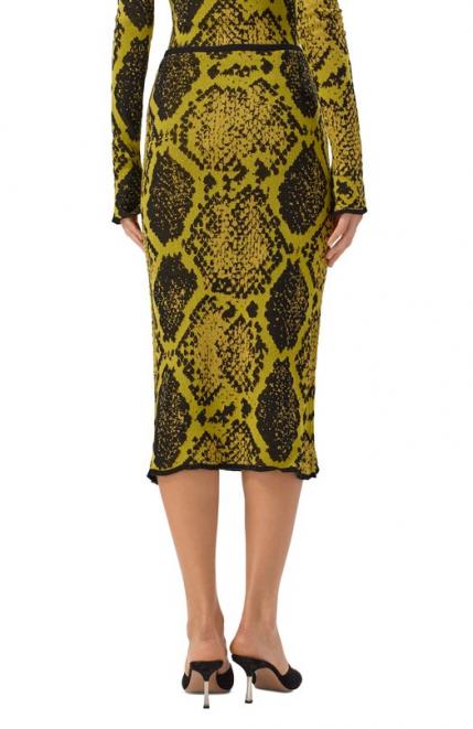 Юбка из вискозы и хлопка The Attico