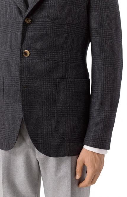 Пиджак из шерсти и кашемира Brunello Cucinelli