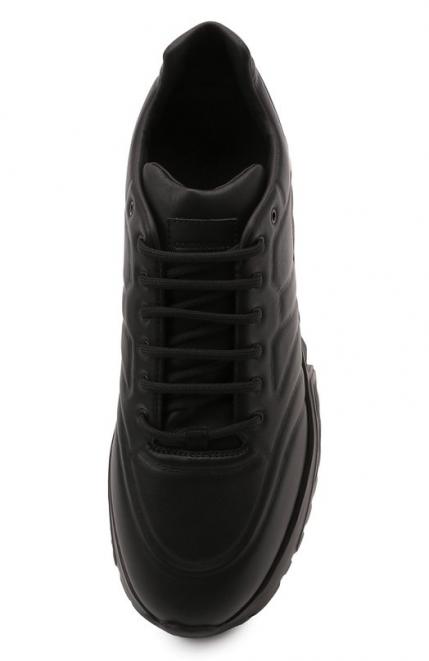 Кожаные кроссовки Giorgio Armani