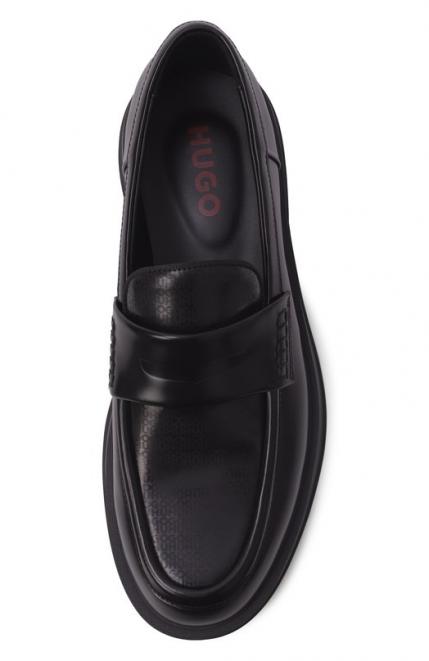 Кожаные пенни-лоферы Lenner HUGO