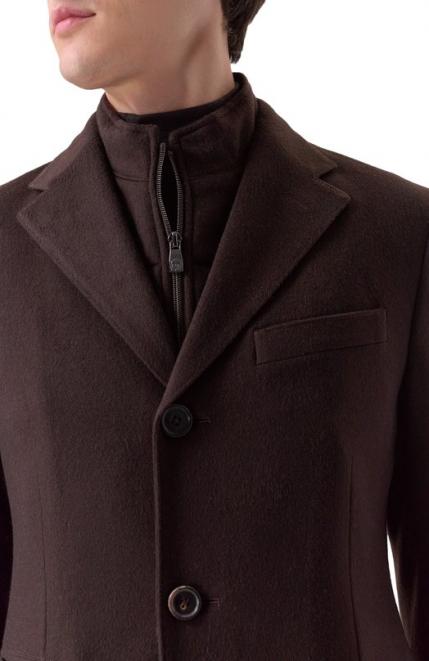 Шерстяное пальто Corneliani