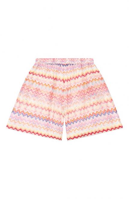 Шорты из хлопка и шелка Missoni