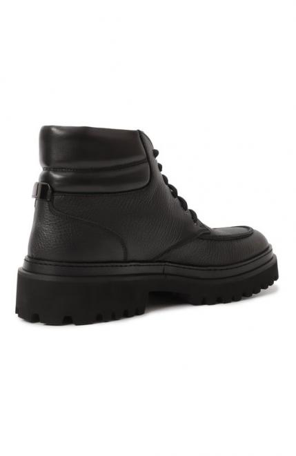 Кожаные ботинки Sergio Rossi