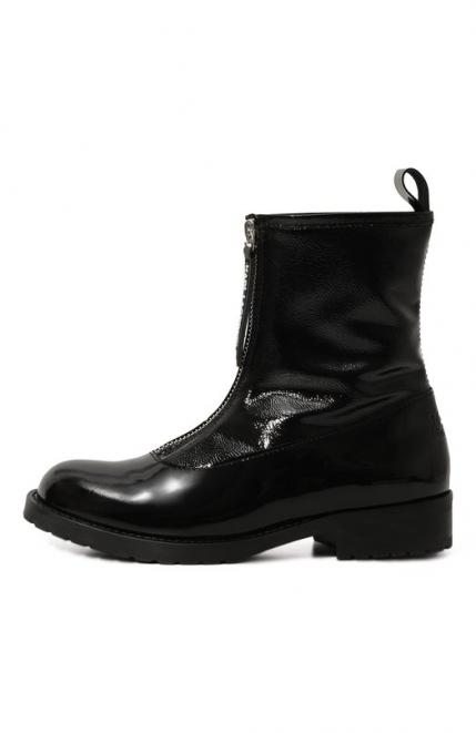 Кожаные полусапоги KARL LAGERFELD KIDS