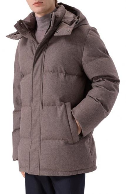 Пуховик Siberia из шерсти и кашемира 12 STOREEZ