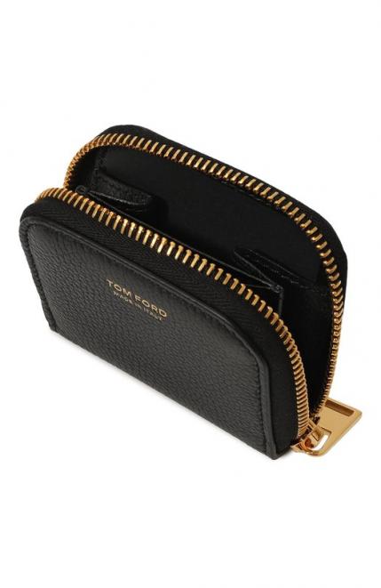 Кожаный кошелек для монет Tom Ford