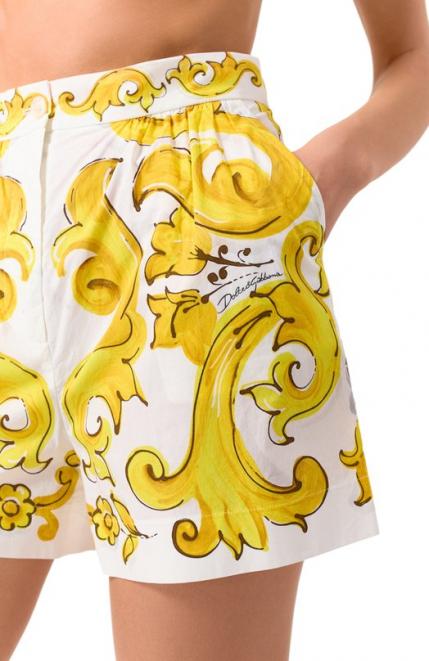 Хлопковые шорты Dolce&Gabbana