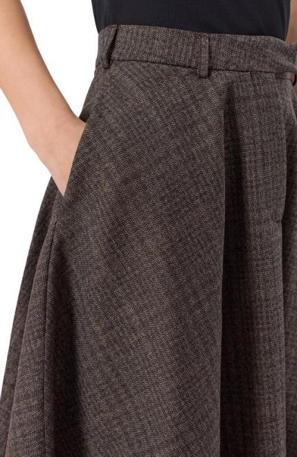 Шерстяная юбка Officine Generale