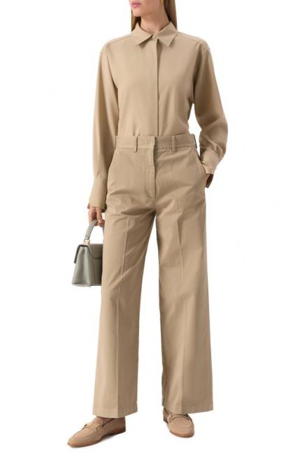 Шерстяная рубашка BOSS