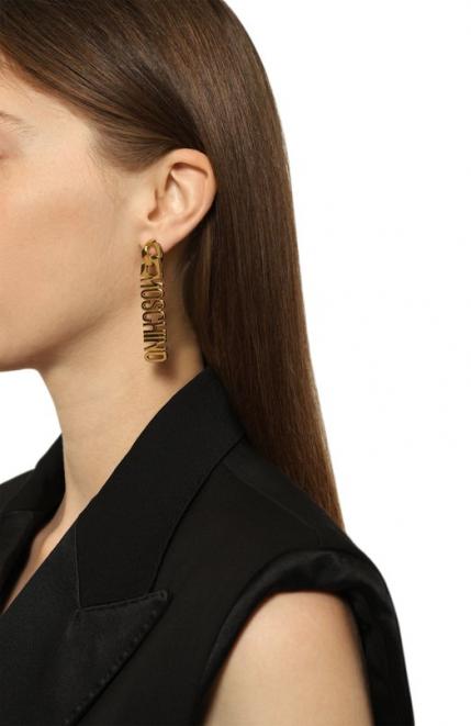 Серьги Moschino