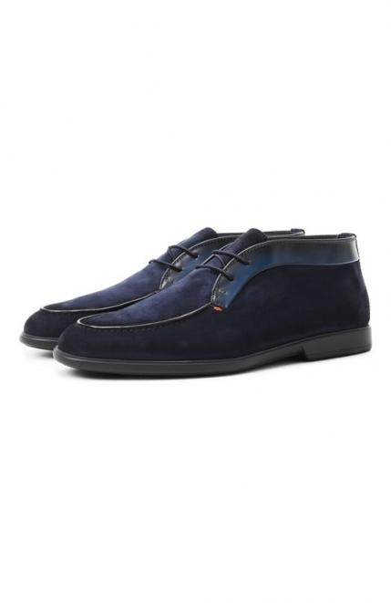 Замшевые дезерты Malibu Santoni