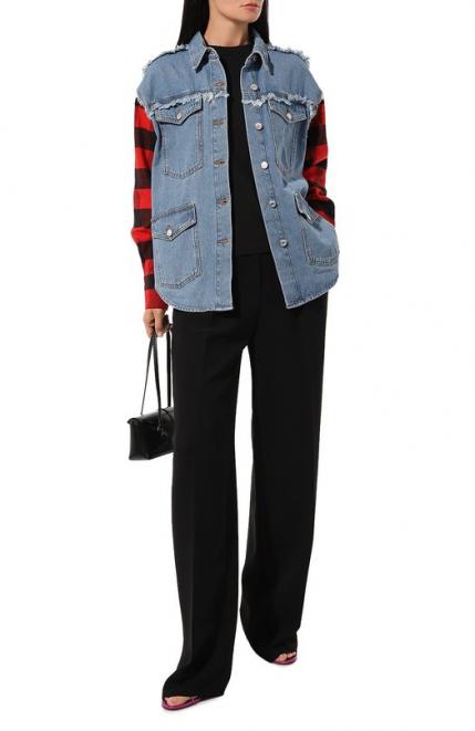 Джинсовая куртка M05CH1NO Jeans