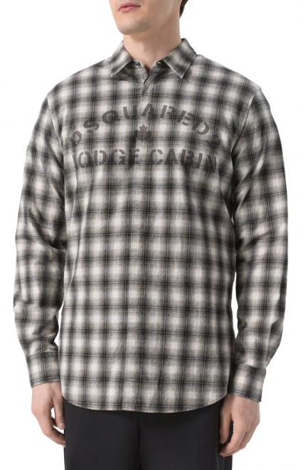 Хлопковая рубашка DSquared2