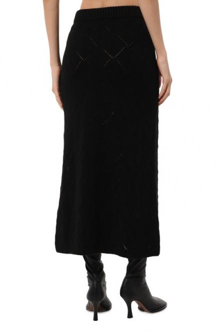 Юбка из шерсти и кашемира Elie Saab
