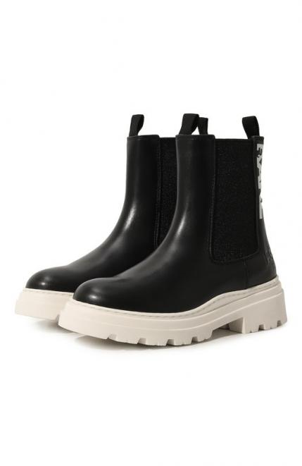 Кожаные челси KARL LAGERFELD KIDS