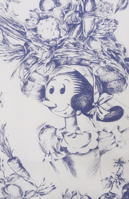 Хлопковый сарафан Moschino