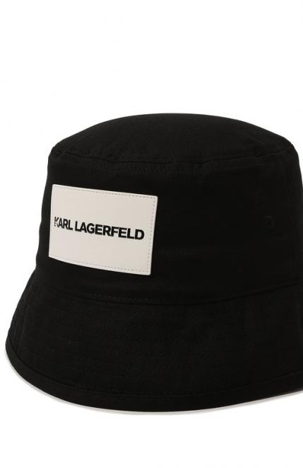 Хлопковая панама KARL LAGERFELD KIDS