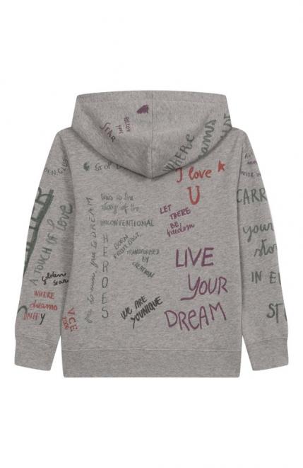 Хлопковое худи GOLDEN GOOSE DELUXE BRAND