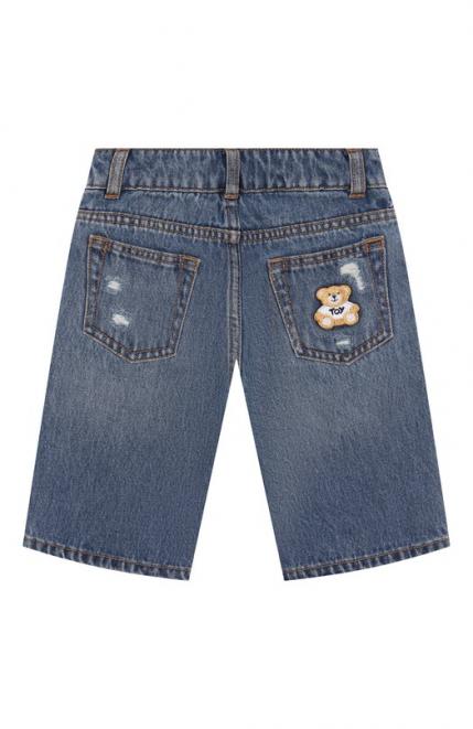 Джинсовые шорты Moschino