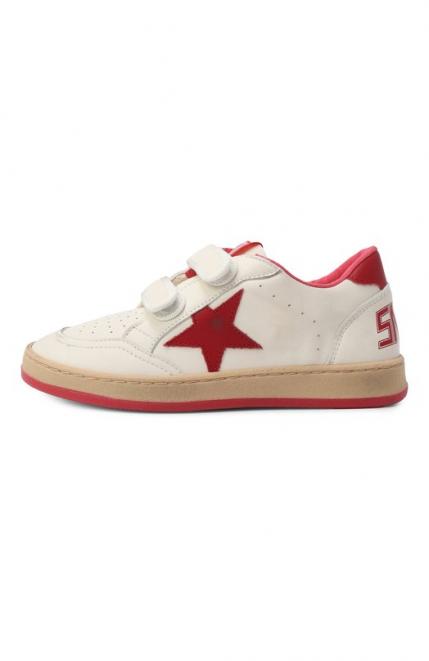 Кожаные кеды Ball Star GOLDEN GOOSE DELUXE BRAND