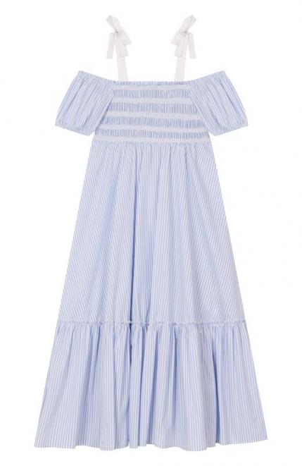 Хлопковый сарафан Philosophy Di Lorenzo Serafini Kids