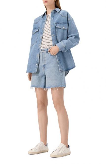 Джинсовые шорты Frame Denim