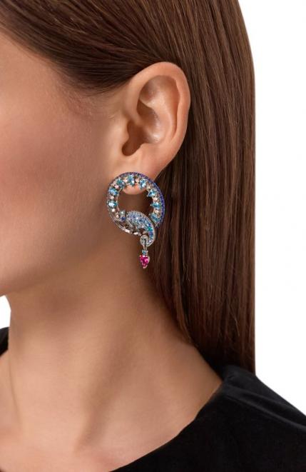 Серьги Chameleon Queensbee