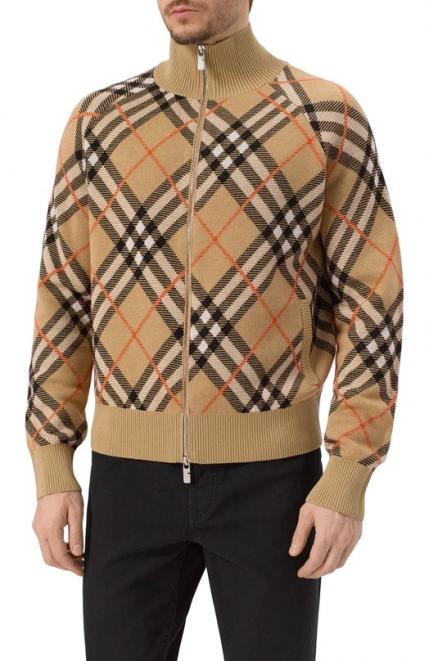 Шерстяной кардиган Burberry