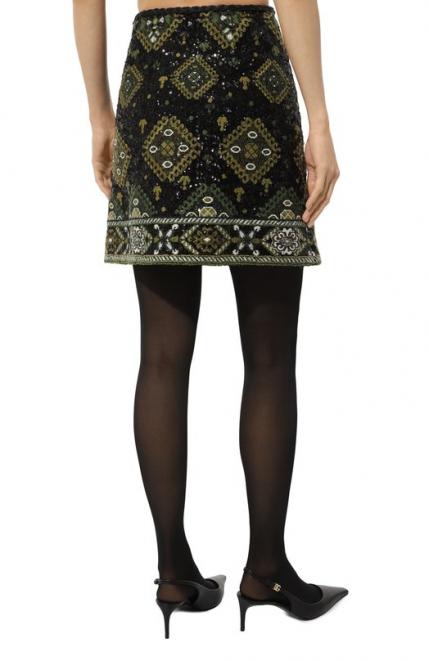 Юбка с отделкой пайетками Giambattista Valli