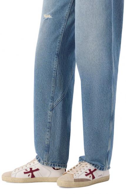 Кожаные кеды Steven D Premiata