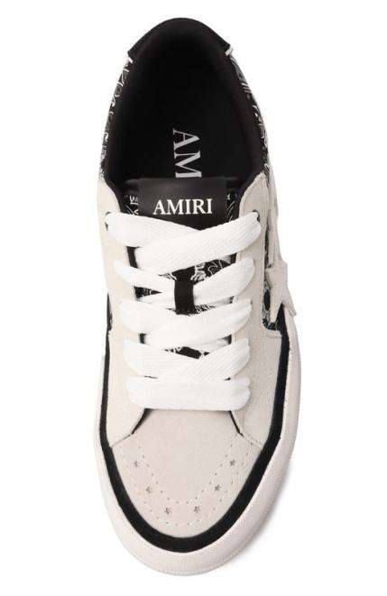 Комбинированные кеды Bandana Sunset Skate Amiri