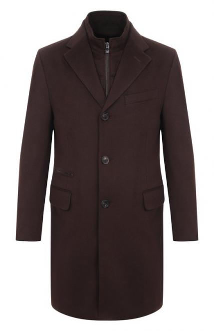 Шерстяное пальто Corneliani