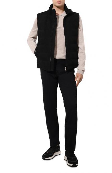Замшевый жилет Brunello Cucinelli