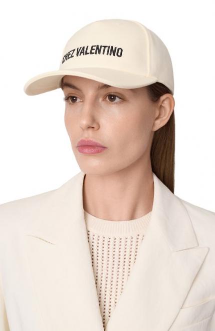 Хлопковая бейсболка Valentino