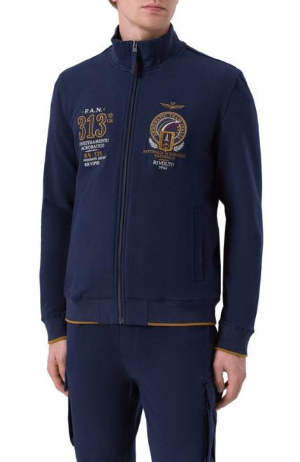 Хлопковая толстовка Aeronautica Militare